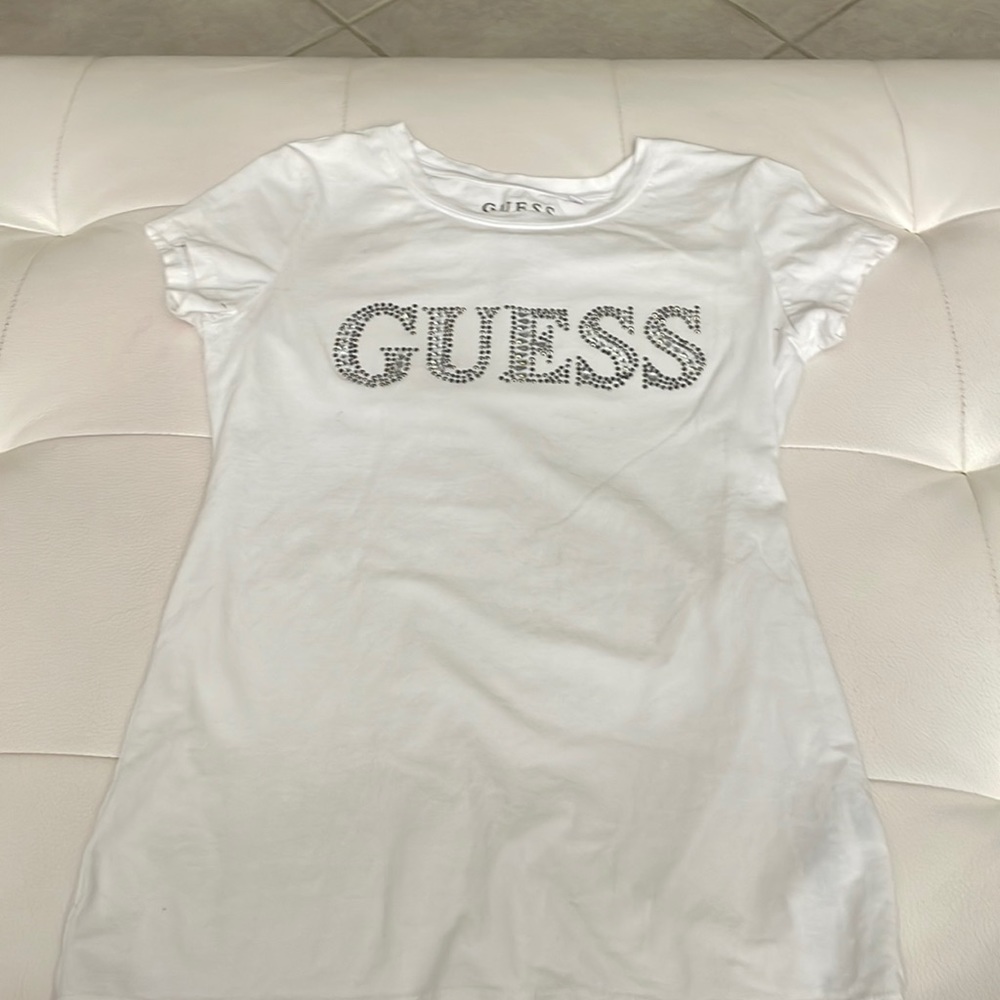 White Guess Shirt